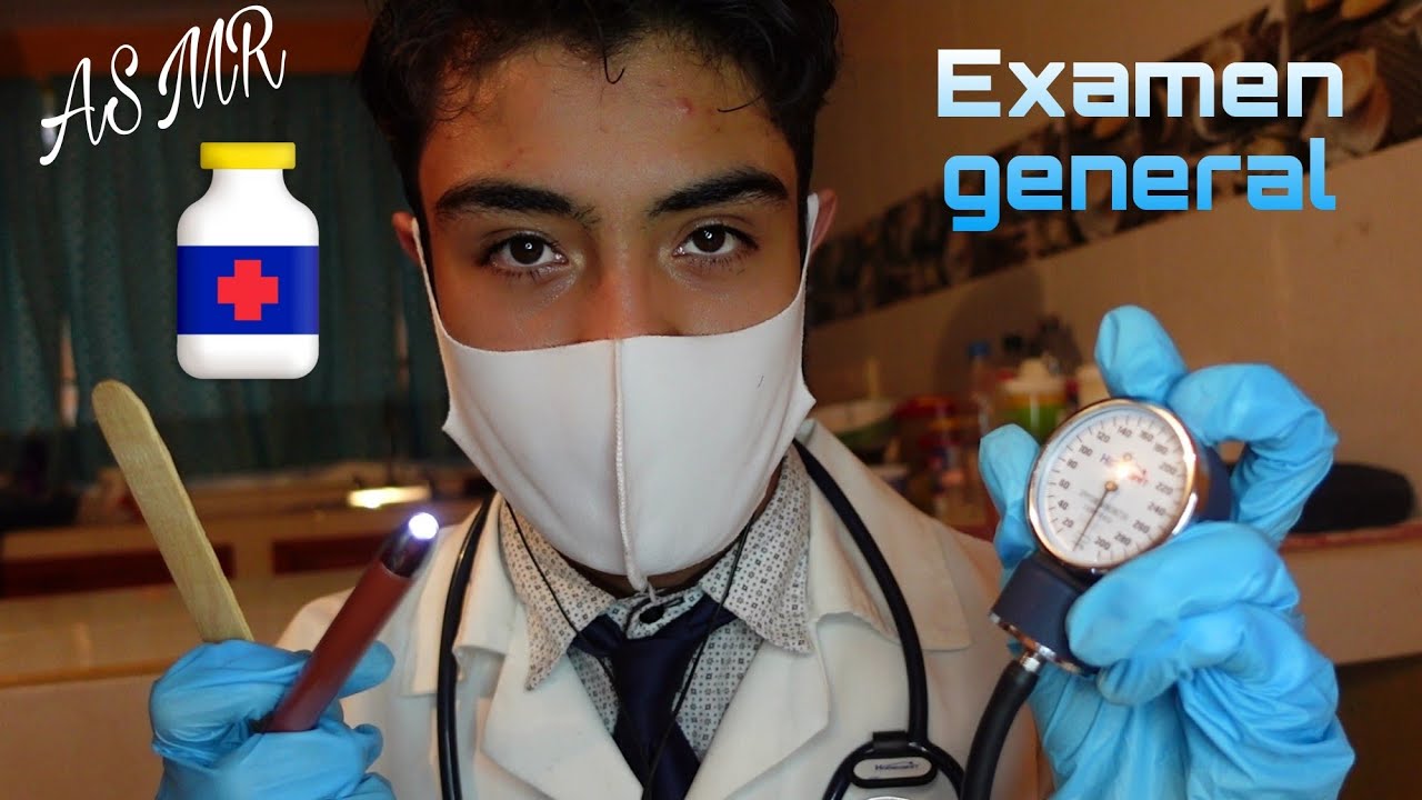 ASMR | ROLEPLAY Examen médico general 🩺🏥