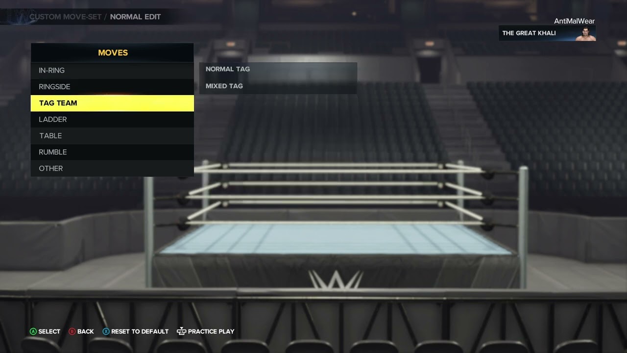 The Great Khali WWE 2k23 Moveset
