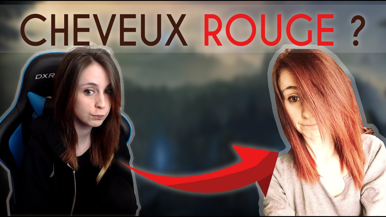 JE ME TEINS LES CHEVEUX EN ROUGE ? ❆