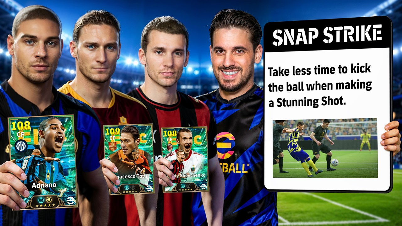 THIS REVIEW WAS A DISASTER 💀 ADRIANO, TOTTI & SHEVCHENKO | eFootball 27