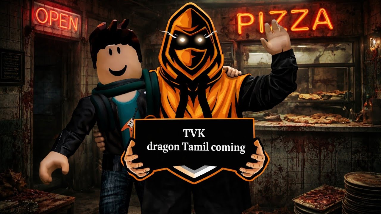 I escape from Pizza papa in roblox 