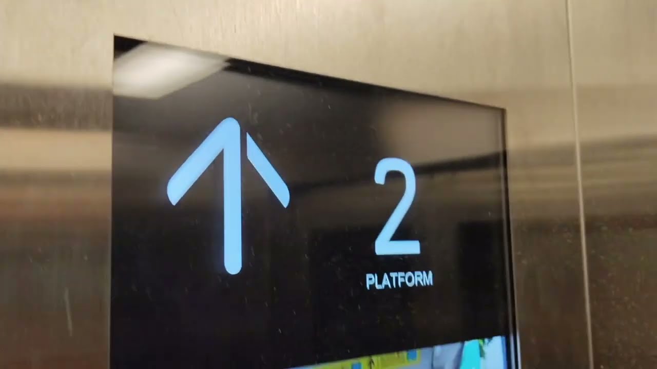 [Newly Replaced!] Brand New Nice KONE N ManoSpace Traction Elevator at Fajar LRT Station [Lift 1]