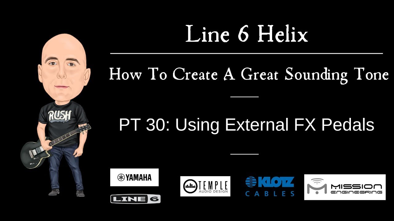 Line 6 Helix — Создание отличного звука — Часть 30 — Как подключить внешние педали эффектов