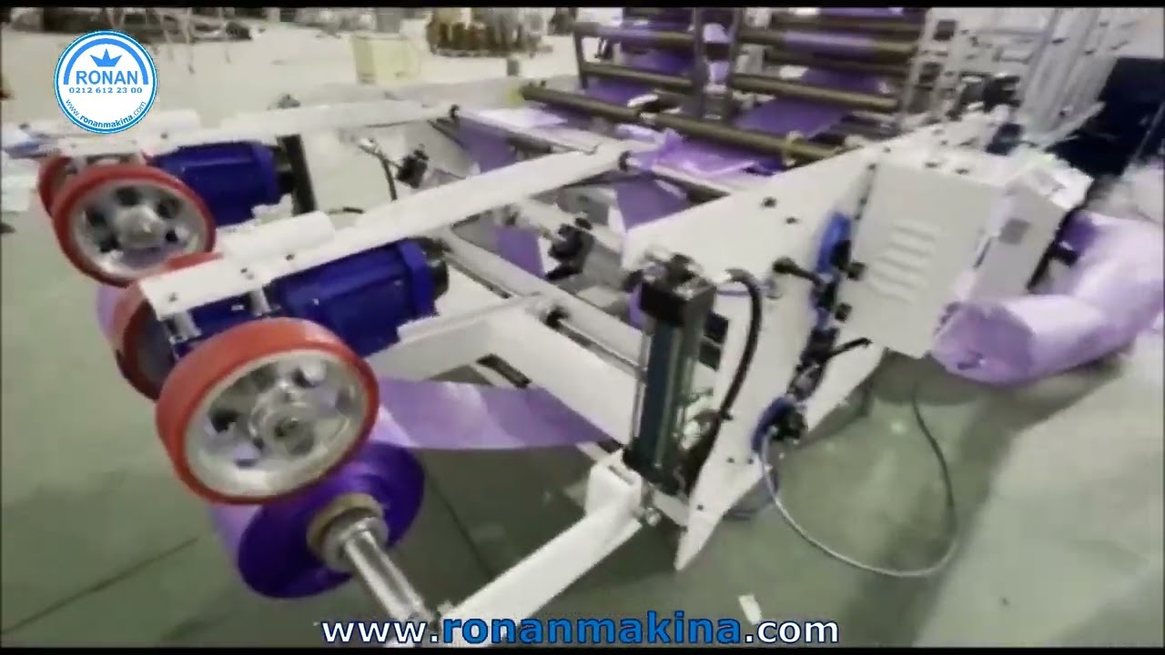 Plastik Poşet Çöp Torbası Makinası