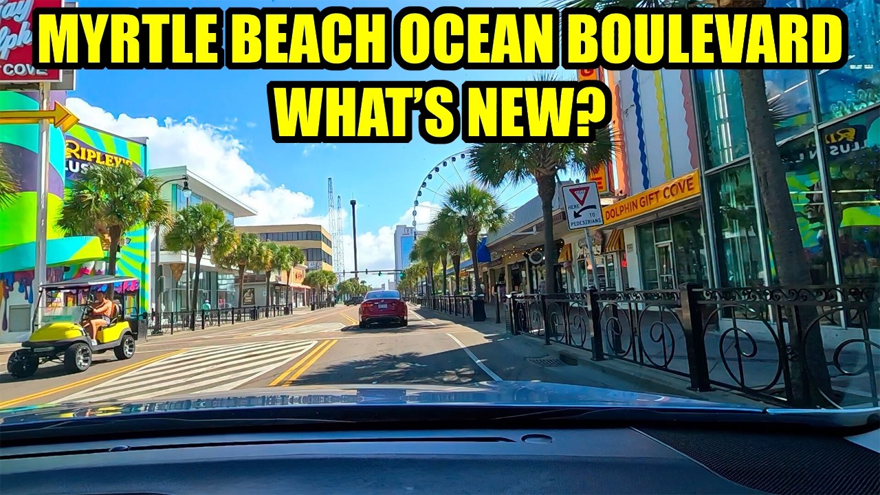 What's NEW in Myrtle Beach on Ocean Boulevard in June!