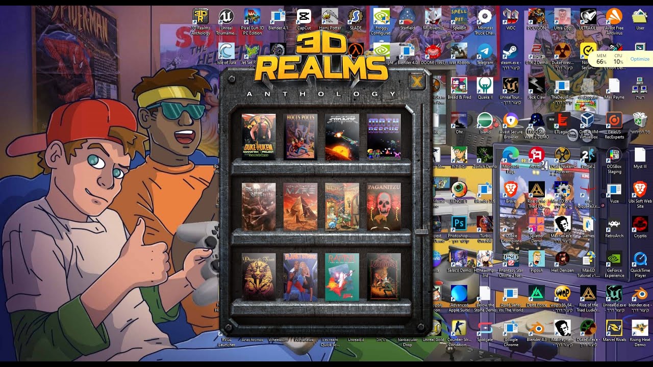 Apogee Software - 3D Realms Anthology pack - gameplay part 2!