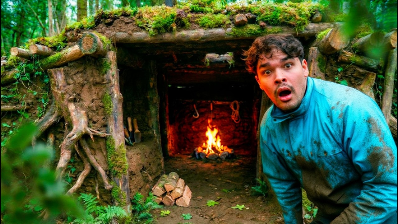 I Built a Hidden Survival Shelter