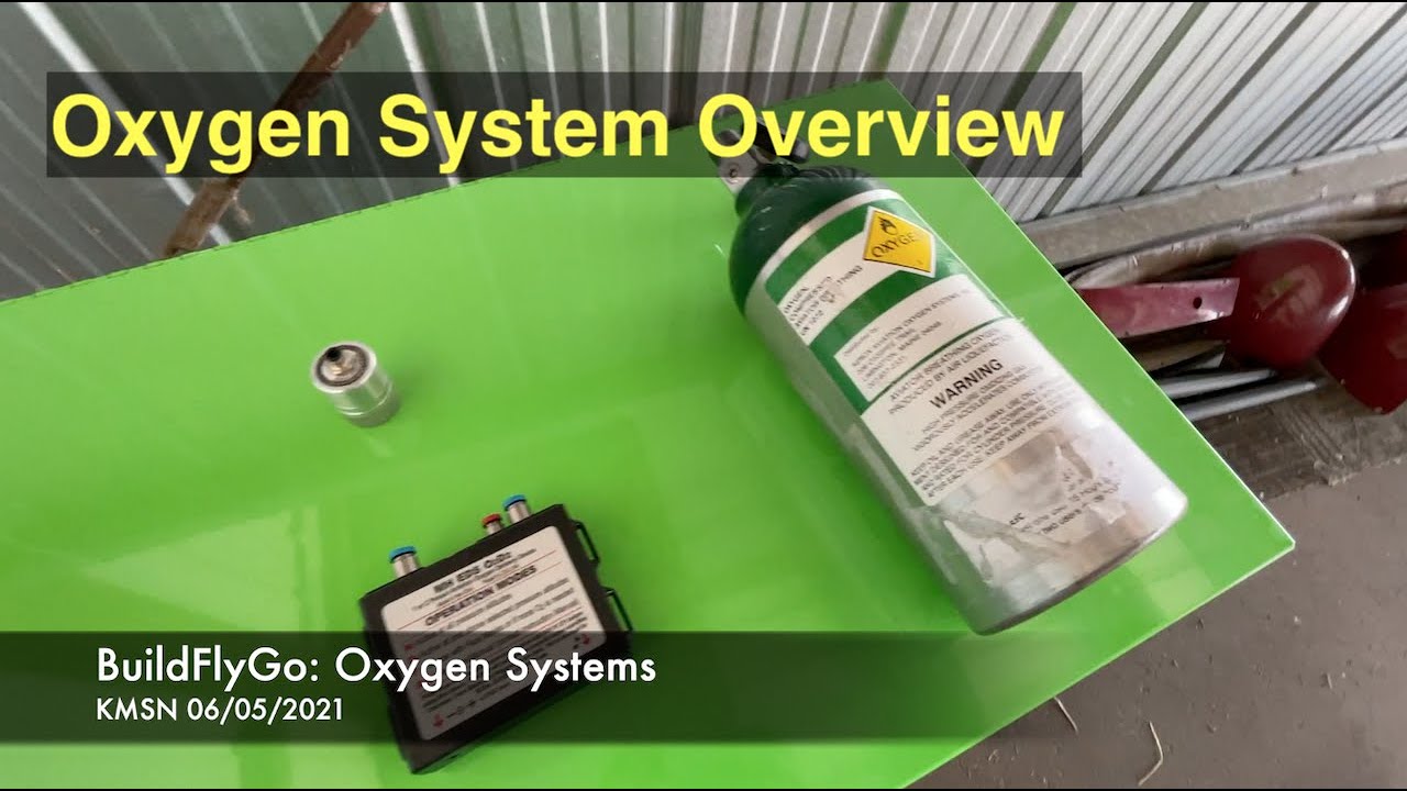 Oxygen System - The RV-9A setup.