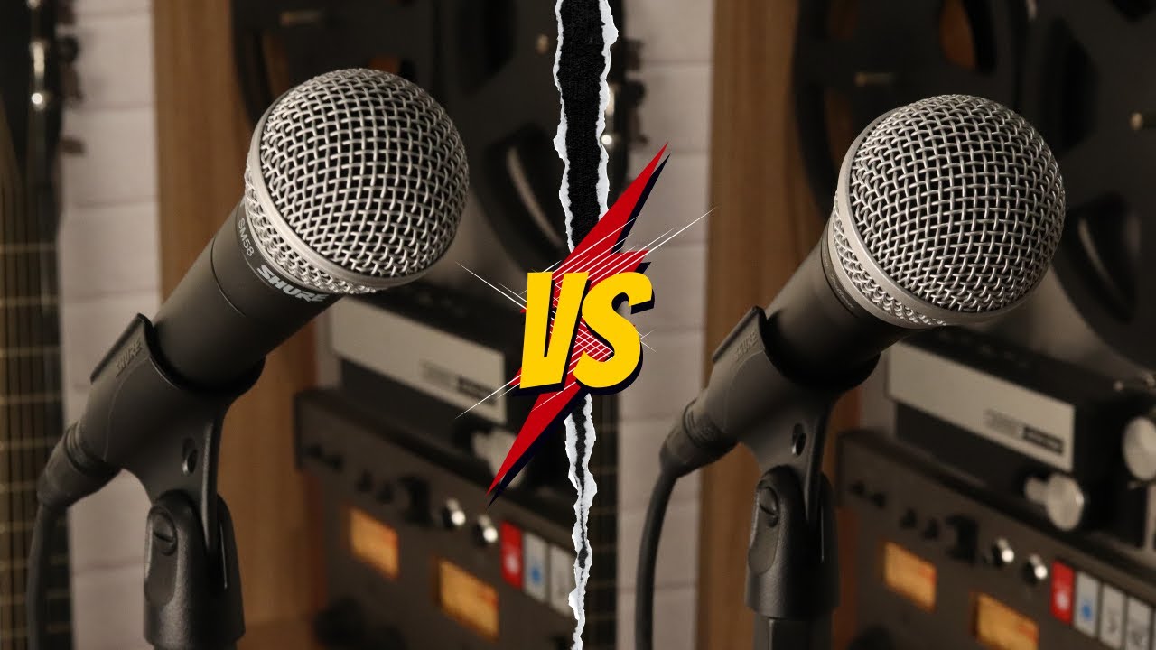 Microfone SHURE SM-58 vs SHURE PGA-48 | Qual é o melhor para você? - TESTE | REVIEW | UNBOXING