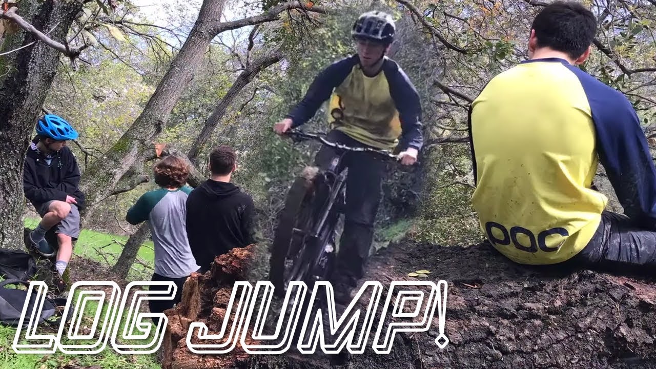 Building a TRAIL from SCRATCH! - LOG JUMP