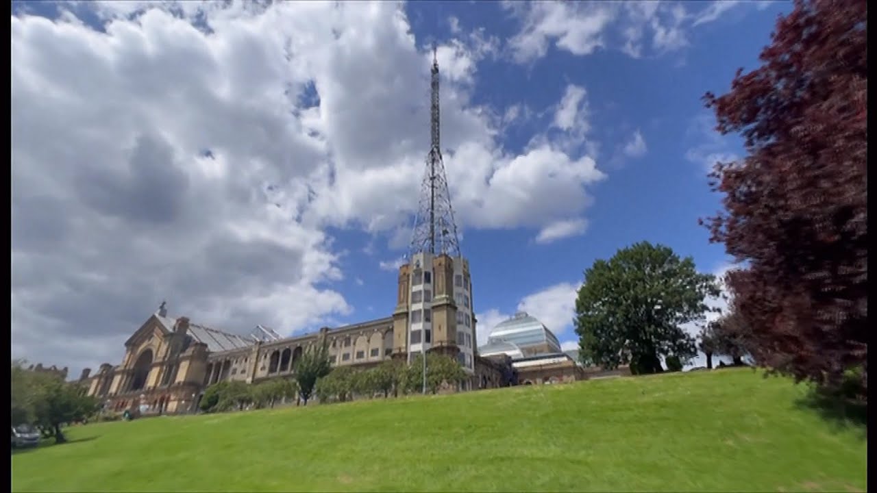 Ally Pally (Alexandra Palace) hidden rooms & the first British broadcast room opened up (UK)
