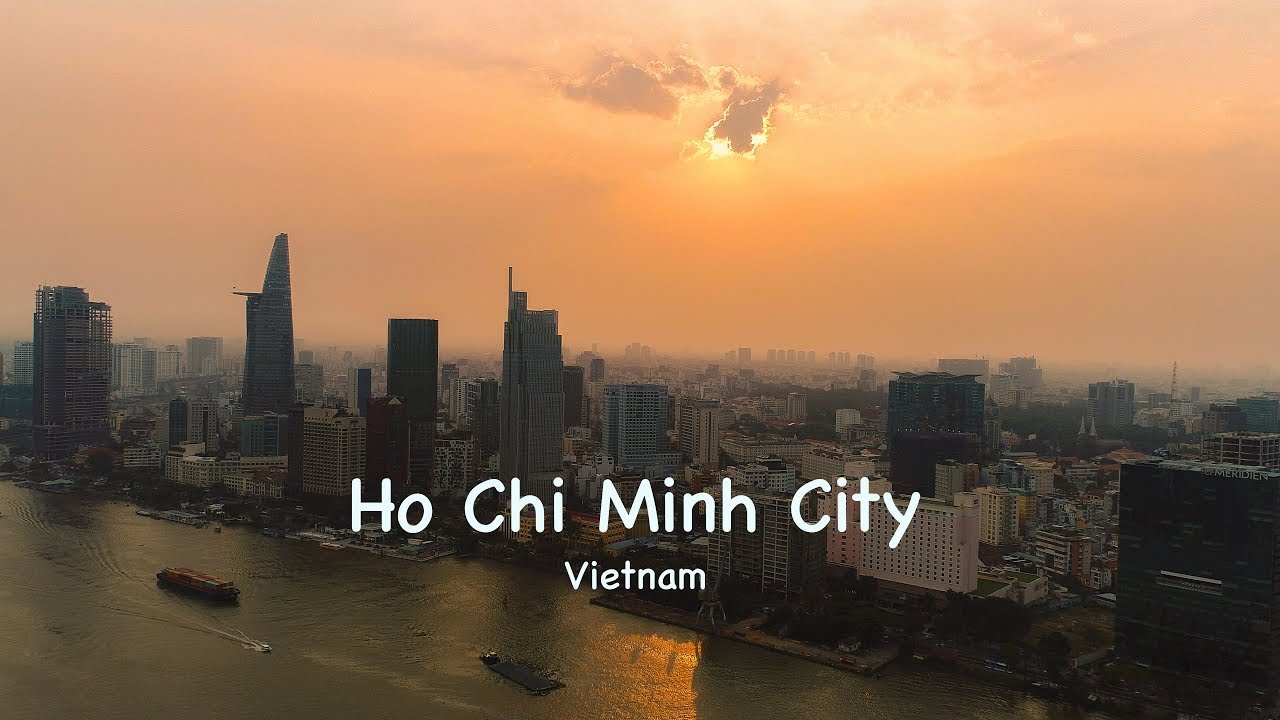 Ho Chi Minh city Skyline - Vietnam | Toàn cảnh Sài Gòn nhìn từ flycam [ 4k ]