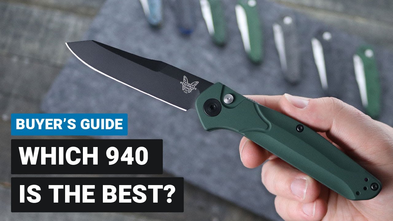 Почему Benchmade 940 Osborne так популярен?