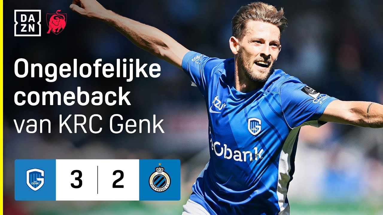 KRC Genk gooit Club Brugge omver! 🔄🔵 | Genk vs. Club highlights