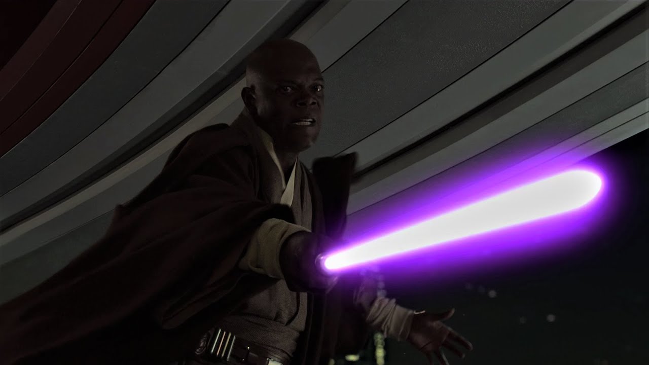 Mace Windu Lightsaber Compilation
