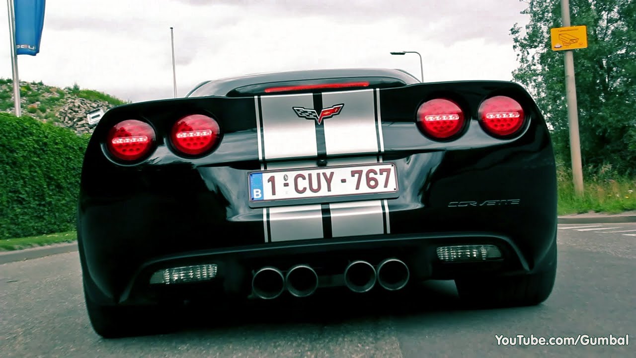 Corvette C6 Z06 - Brutal acceleration sounds!!