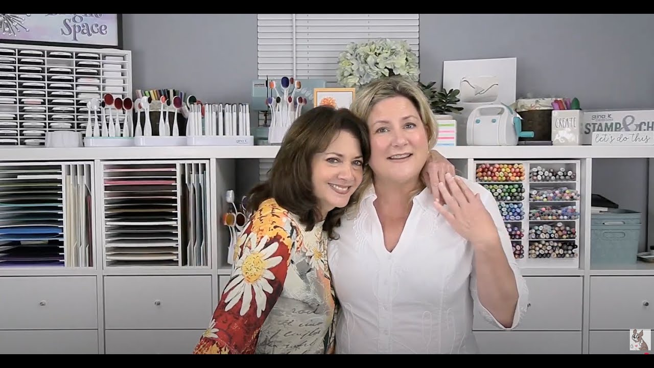 ✨ Inspiration in Action! Heidi & Gina LIVE with the Gina K. Designs STAMPtember® Exclusive 🎉