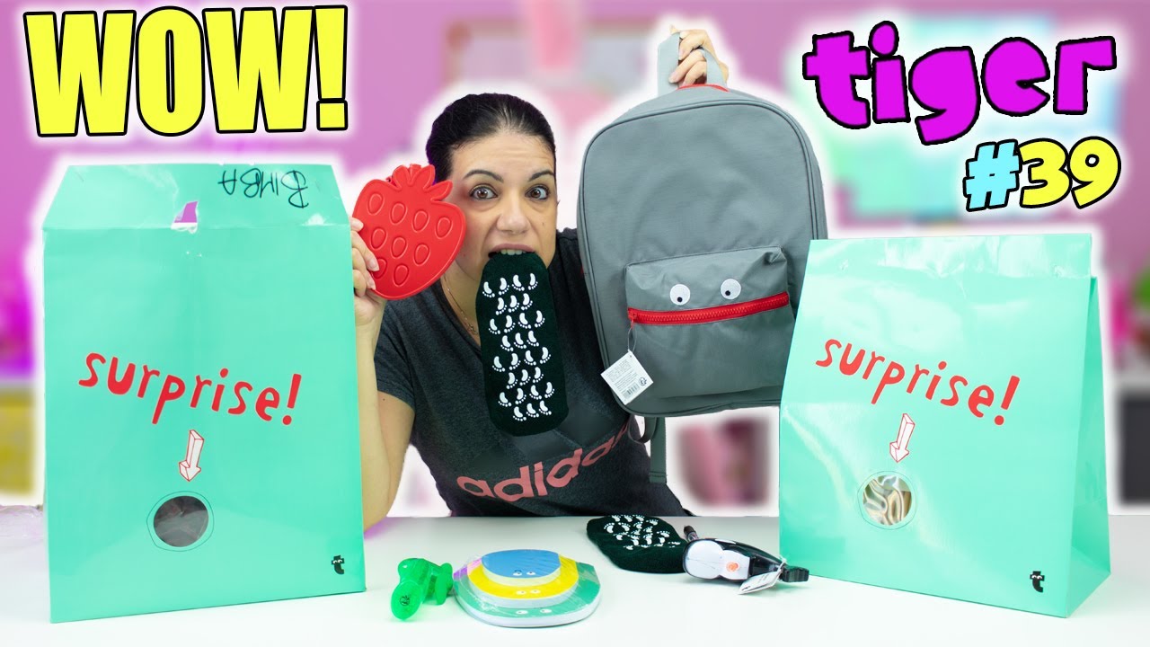 APRO DUE BUSTE SORPRESA TIGER PIENE DI COSE!