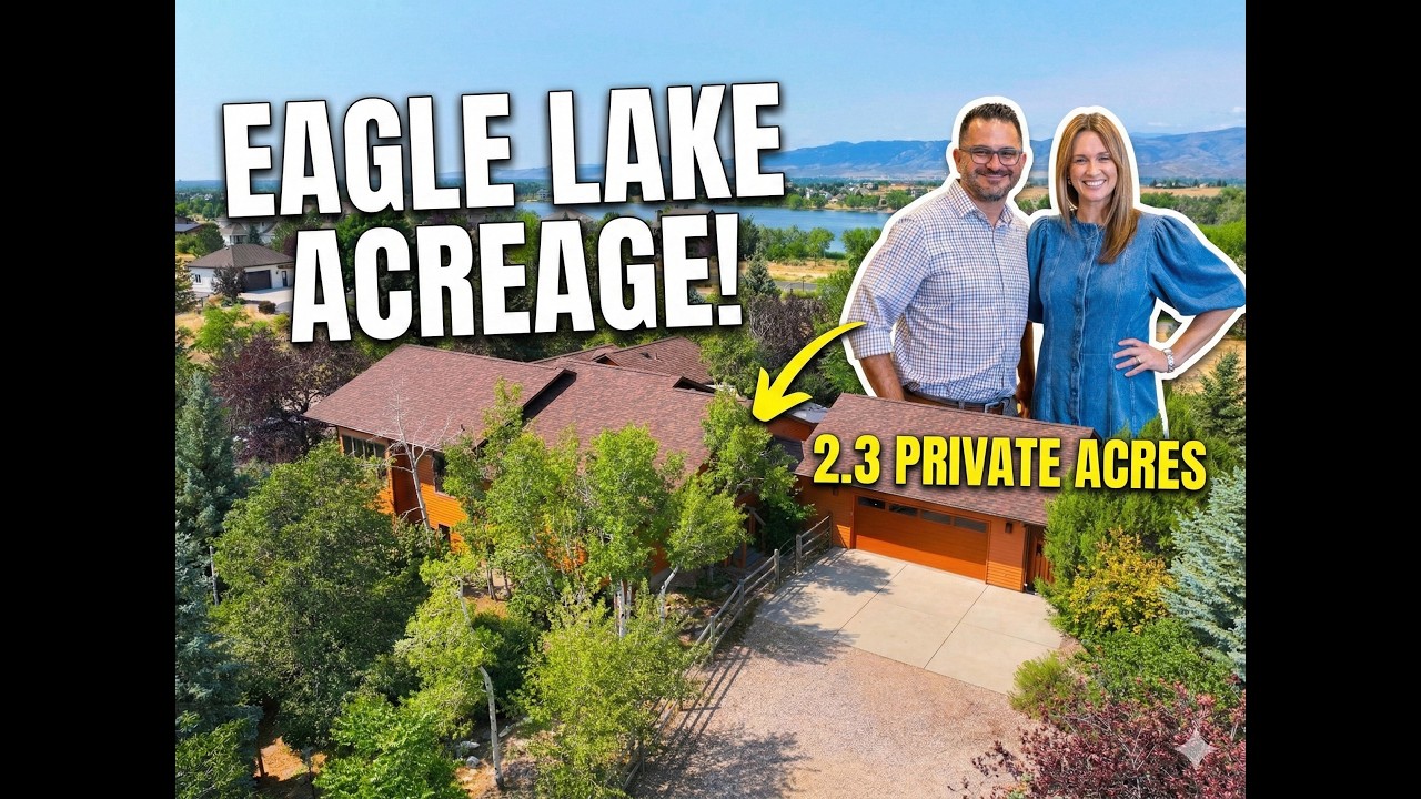 Luxury Home on 2+ Acres in Fort Collins | Eagle Lake Gated Community with Mountain Views