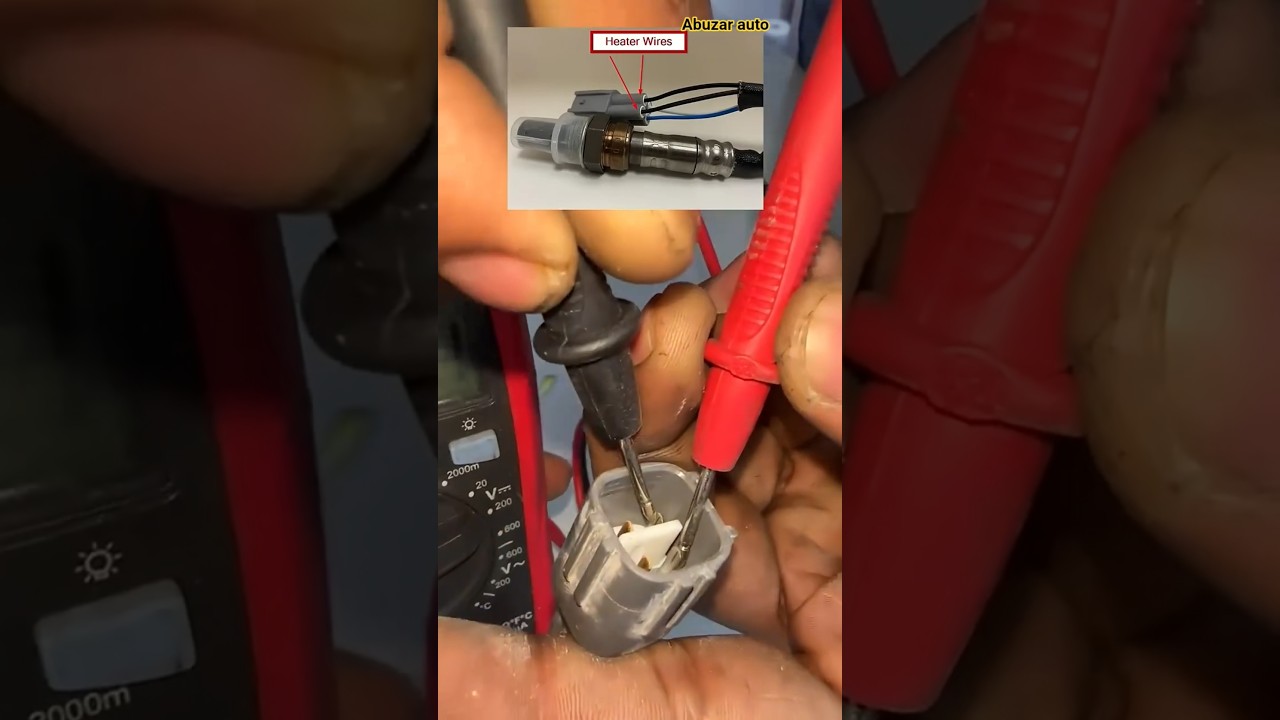 “Check if your car’s O₂ sensor is BAD or TECH in just 2 minutes Learn how to test oxygen  
