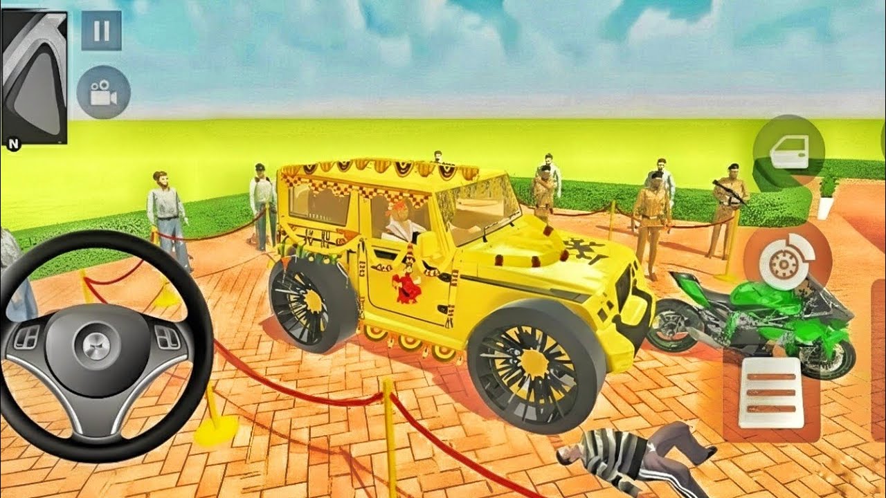 🎯Franklin Purchase Golden Thar car in Indian Theft auto simulator