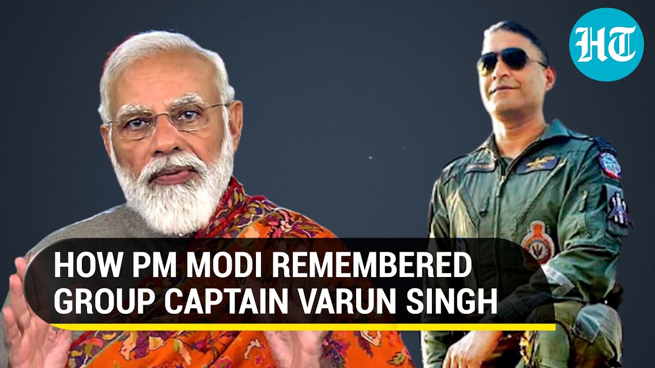 Watch: PM Modi recalls IAF Group Captain Varun Singh's letter to school in Mann Ki Baat programme
