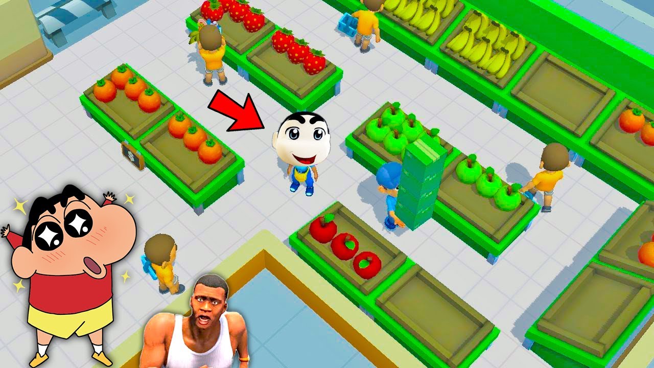 SHINCHAN Started his BIGGEST MILLIONAIRE SUPERMARKET in CHOP