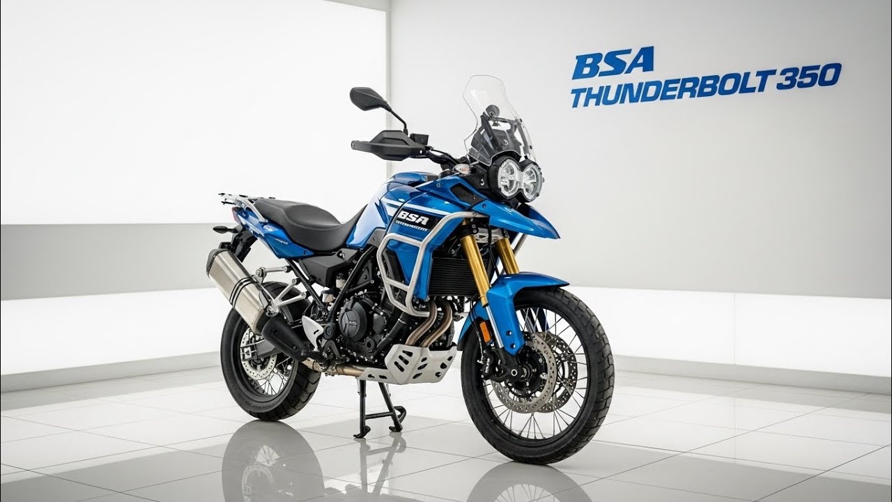 Официально представлен BSA THUNDERBOLT 350 2026 года &mdash; вы не поверите его возможностям!