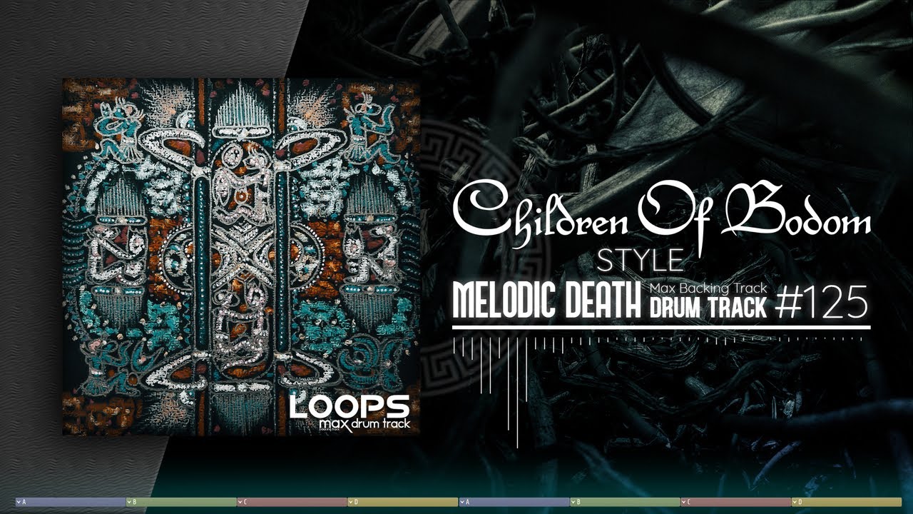 Melodic Death Metal Drum Track / Children of Bodom Style / 135 bpm