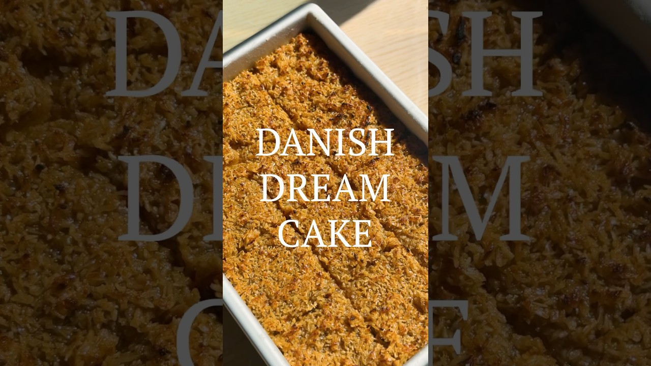 ✨danish dream cake | dr&oslash;mmekage✨