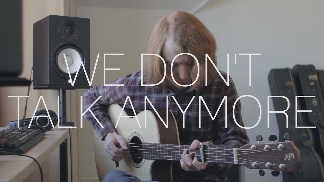 Charlie Puth ft. Selena Gomez - We Don't Talk Anymore - Fingerstyle Cover By James Bartholomew