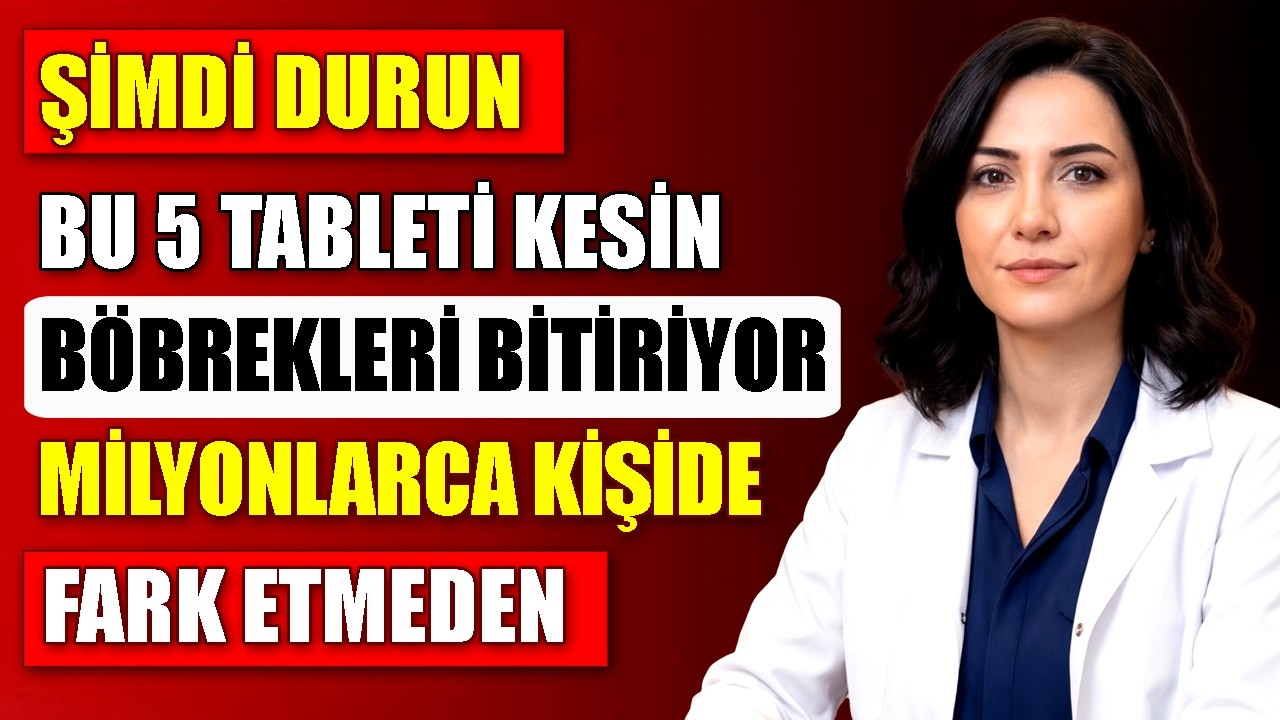 Nefrolog Uyarıyor: Yaşlılarda Böbreklere Zarar Veren 5 Yaygın Hap