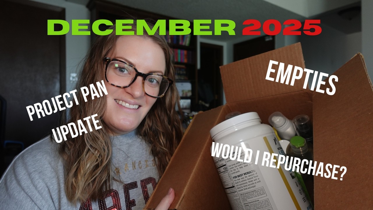 December EMPTIES! | project pan update #10