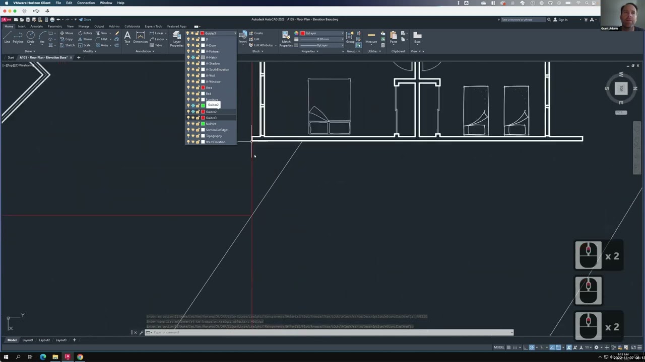 Lecture 120-2 - Elevations In AutoCAD (Part 2) (Fall 2022)