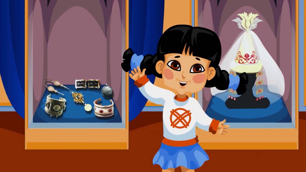 44 Казахская национальная одежда девочка