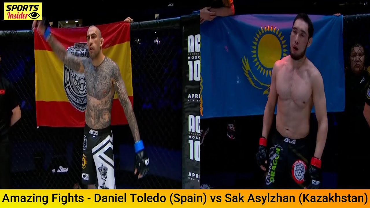 Amazing Fight |Daniel Toledo (Spain) vs Sak Asylzhan (Kazakhstan)  |KNOCKOUTS | MMA | UFC