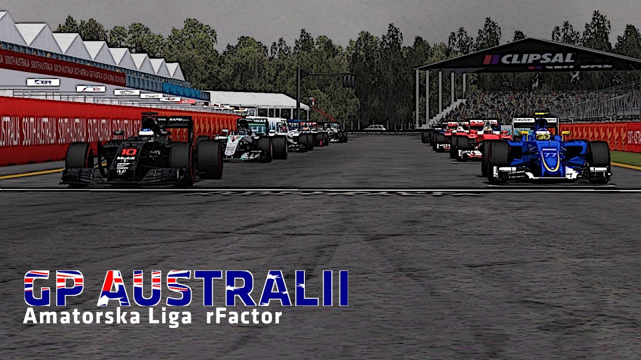 Amatorska Liga rFactor | Runda 16 | Sezon 4 | GP Australii - Onboard Highlights