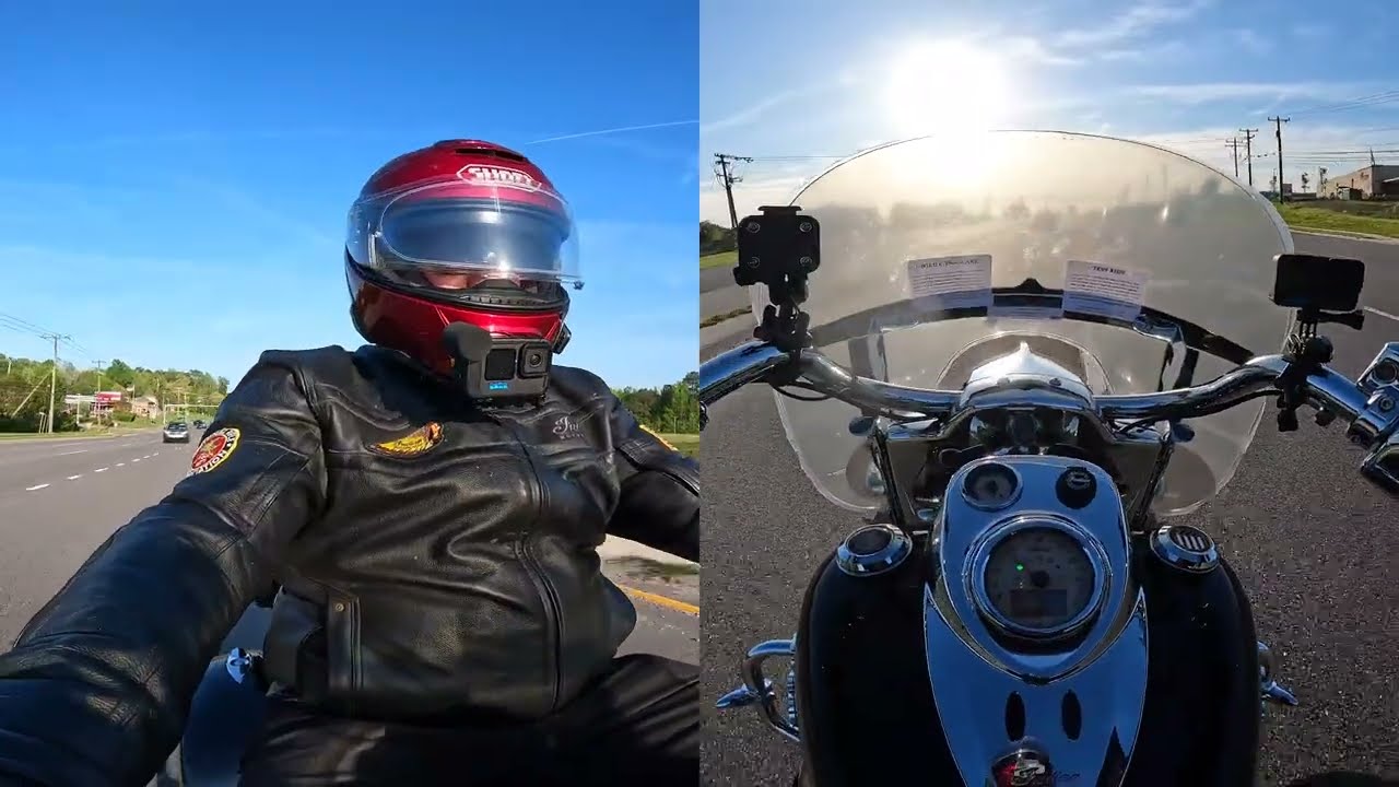First Test Ride With New Freedom Shield
