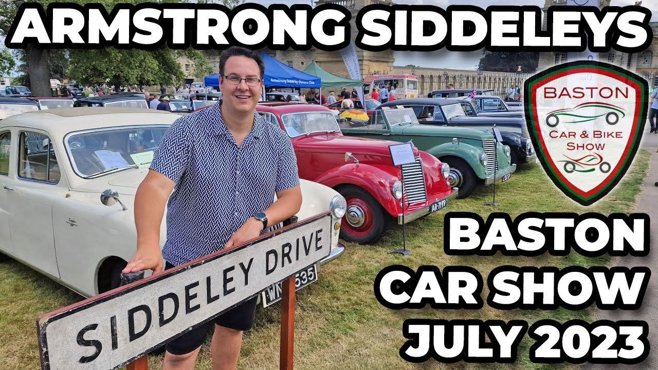 The Armstrong Siddeley Owners Club At Baston Classic Car Show 2023 - So Many Siddeleys!