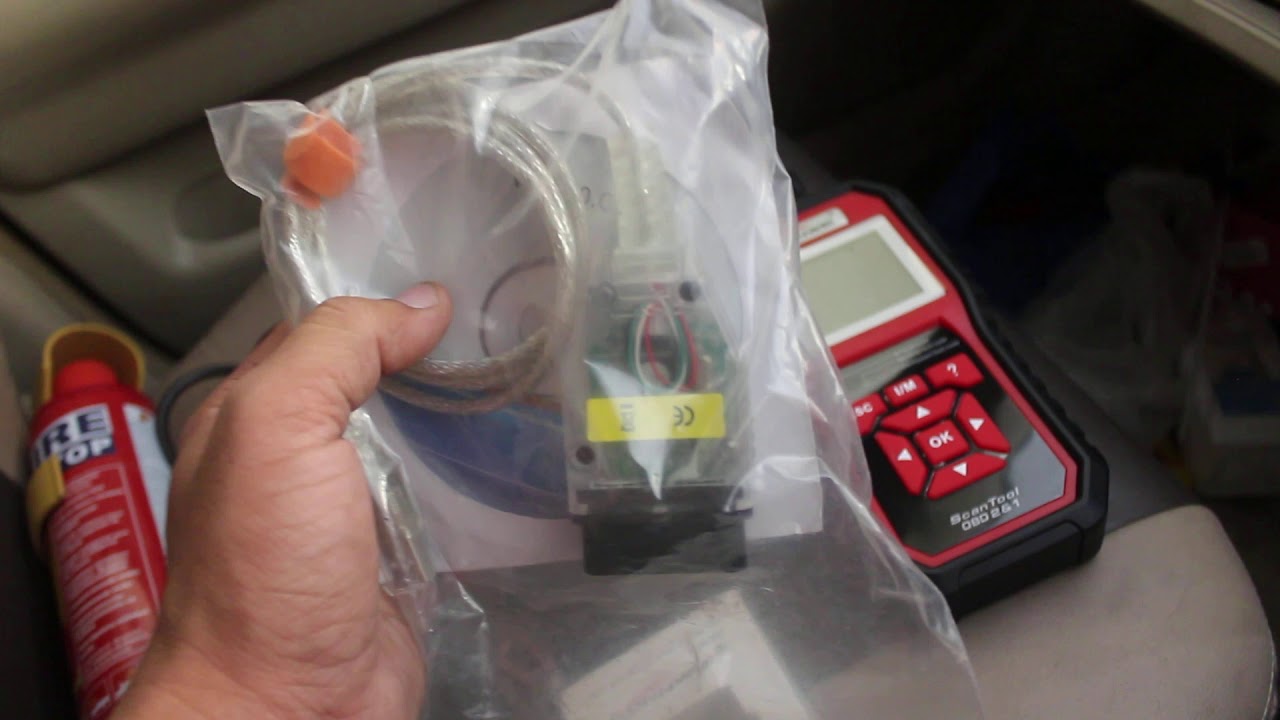 OBD II Scanning Toyota Corolla (SE Saloon)2004