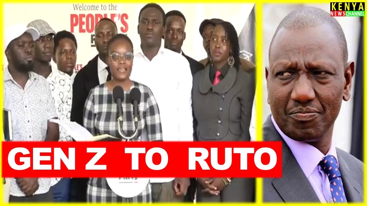 FEARLESS Gen Z send a Bold Message to Ruto from Ndindi Nyoro Peoples Party of Kenya
