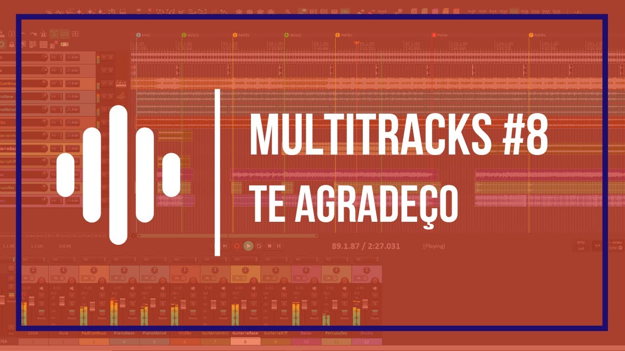 Multitrack #8 | Te agradeço - DK6 | Tom: Ab