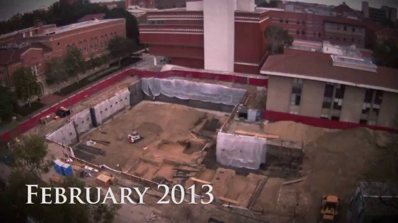 Wallis Annenberg Hall Timelapse October 2012 to April 2013