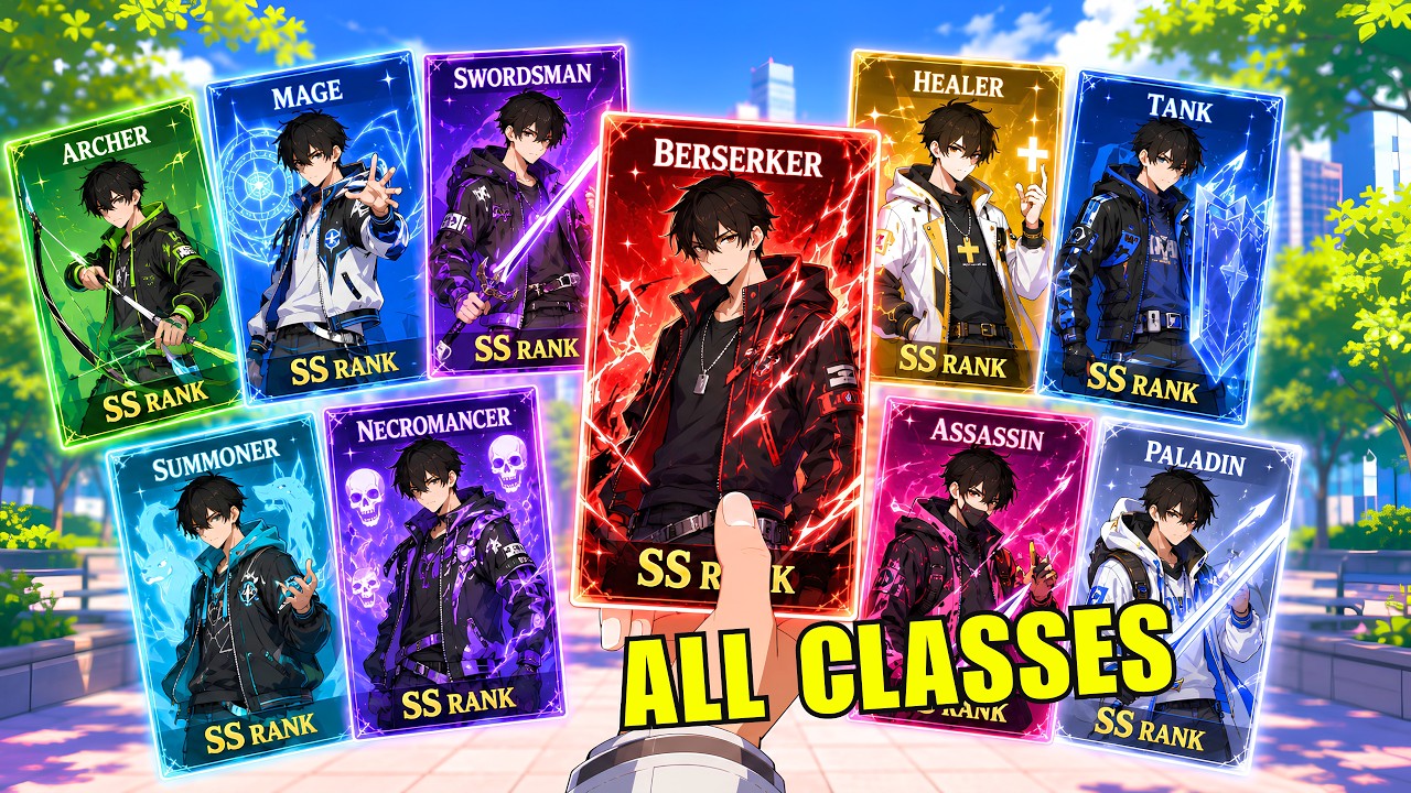 While Everyone Had One Combat Class, He Collected Every SS-Rank Class at Once! | Manhwa Recap