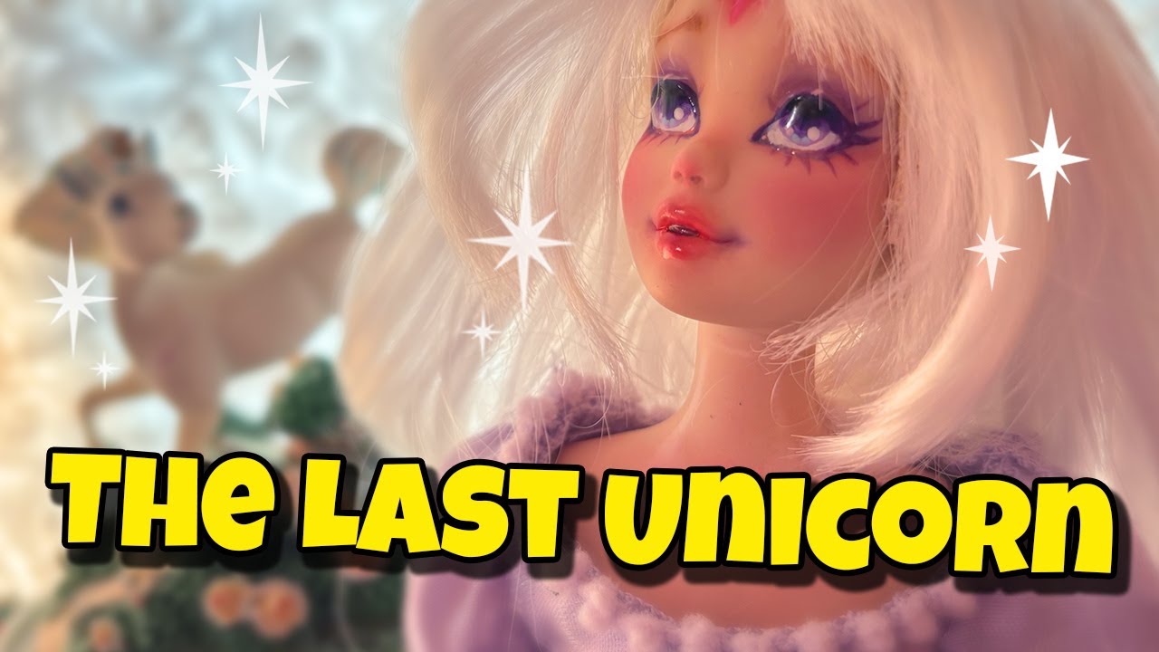 Making a Lady Amalthea doll from The Last Unicorn!