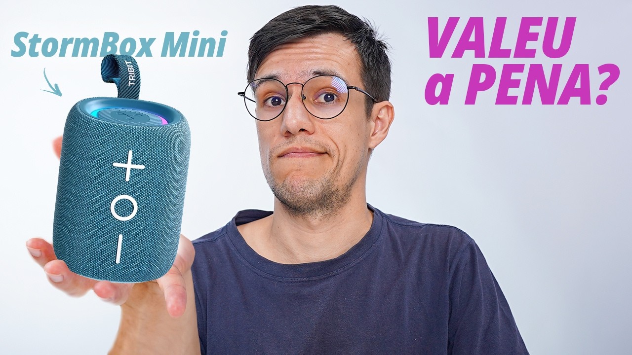 Tribit StormBox Mini – Pequena no Tamanho, Grande no Som? Unboxing e Review