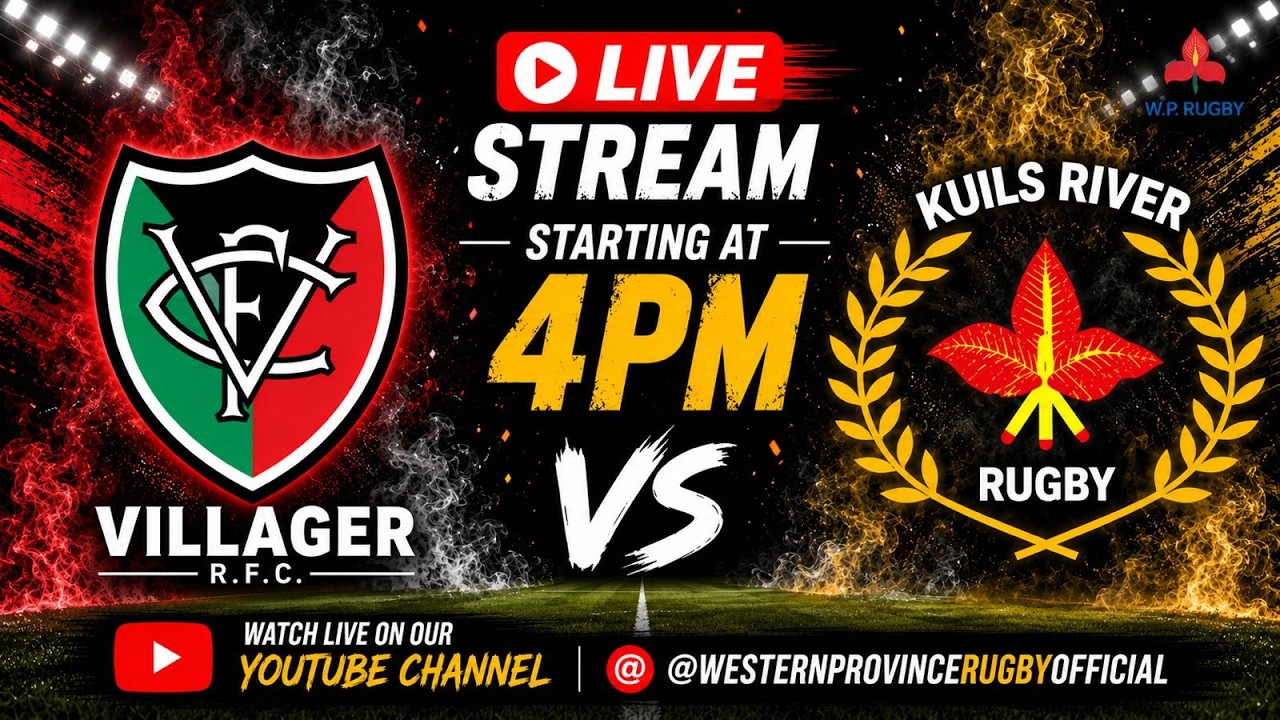 WP CLUB RUGBY - SUPER LEAGUE A CLASH - VILLAGER VS KUILS RIVER