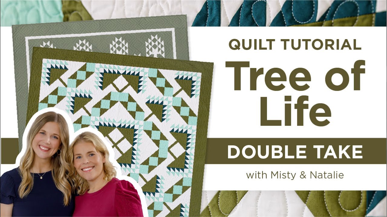 Tree of Life Double Take: Two New Patterns for a Classic Quilt Block!
