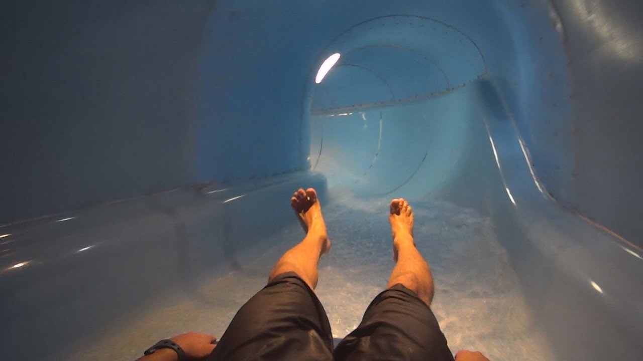 Painful Water Slide at Kristall Palm Beach