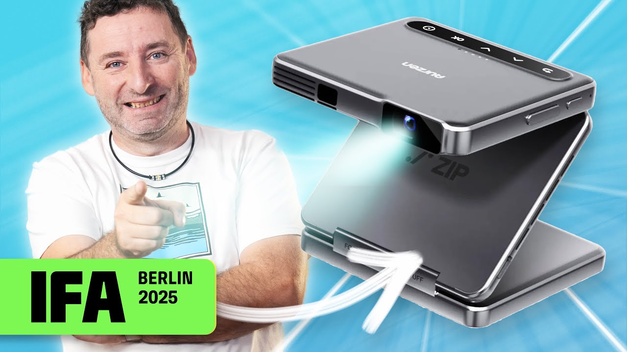 IFA 2025: projektor do kapsy AURZEN ZIP (Alisczech vol. 1171)